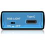ICY BOX IB-G1826MF-C31 USB 3.1 NVMe M.2 2230/2242/2260/2280 SSD Gehäuse ARGB