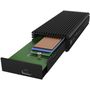 ICY BOX IB-1916M-C32 M.2 PCIe SSD, USB 3.2 (Gen 2x2) Type-C, M-Key, Aluminium