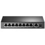 TP-Link TL-SF1009P 9x LAN (8x PoE+ 67W PoE budget)