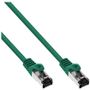 InLine 78833G Patchkabel 0.30 m Cat 8.1 Kabel / Cat 6a Stecker S/FTP  grün