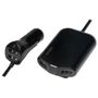 LogiLink PA0149 USB Car Charger 2+2 Port, 24W, black