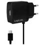 LogiLink PA0146 USB Wall Charger 1+1port, USB-AF & microUSB, 10W, black