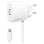 LogiLink PA0146W USB Wall Charger 1+1port, USB-AF & microUSB, 10W, white