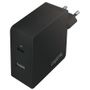 LogiLink PA0213 USB Wall Charger 2 Port, USB-AF & USB-CF, 65W, w/PD, black