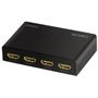 LogiLink HD0038 HDMI Splitter 1x4-Port, 4K/60 Hz, HDCP, EDID, HDR, CEC, downscaler