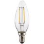 Xavax LED-Filament E14, 806lm ersetzt 60W, Kerzenlampe, warmweiß