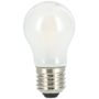 Xavax LED-Filament E27, 470lm ersetzt 40W, Tropfenlampe, Warmweiß, matt