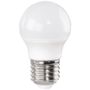 Xavax LED-Lampe E27, 470lm ersetzt 40W, Tropfenlampe, matt, warmweiß