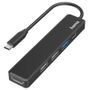 Hama USB-C-Hub Multiport, 5 Ports, 3x USB-A, USB-C, HDMI