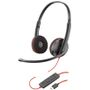 Poly Blackwire C3220 USB-C Stereo Headset schwarz