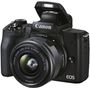 Canon EOS M50 Mark II Kit schwarz + EF-M 15-45