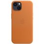 Apple Leder Case MM103ZM/A für iPhone 13 mit MagSafe goldbraun