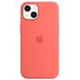 Apple Silikon Case MM253ZM/A für iPhone 13 mit MagSafe pink pomelo