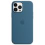 Apple Silikon Case MM2Q3ZM/A für iPhone 13 Pro Max mit MagSafe eisblau