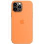 Apple Silikon Case MM2M3ZM/A für iPhone 13 Pro Max mit MagSafe gelborange