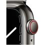 Apple Watch Series 7 Edelstahl 45mm Cellular graphite Milanaise graphite
