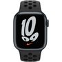 Apple Watch Series 7 Nike Aluminium 41mm Cellular mitternacht Sportarmband anthrazit