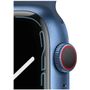 Apple Watch Series 7 Aluminium 41mm Cellular blau Sportarmband abyssblau