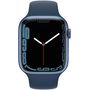 Apple Watch Series 7 Aluminium 45mm Cellular blau Sportarmband abyssblau