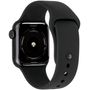Apple Watch Series SE 44mm Spacegrau/Aluminium Sportband, Flouroelastomer, midnight