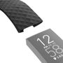 Hama Armband für Fitbit Charge 3/4, Ersatzarmband, universal , Schwarz