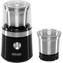 Graef CM102EU CoffeeKitchen Kaffeemühle schwarz / edelstahl