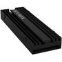ICY BOX IB-M2HS-PS5 M.2 Kühlkörper für PS5, passt für M.2 SSD 22x80 mm, 10 mm Bauhöhe, schwarz