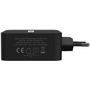Sitecom CH-016 USB-Ladeadapter, 1x USB-C PD, 60W, + 1m Kabel, schwarz