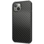 Black Rock Cover Robust Real Carbon für Apple iPhone 13, schwarz