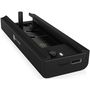 ICY BOX IB-180MC-C31 NVMe / SATA Dock USB 3.2 (Gen 2) Type-C, Werkzeuglos, Aluminium, schwarz