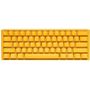 Ducky One 3 Yellow Mini mechanische Tastatur
