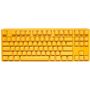 Ducky One 3 Yellow TKL mechanische Tastatur
