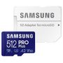 Samsung PRO PLUS microSDXC U3 UHS I 512GB inkl. SD-Adapter