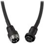 Glorious Coiled Cable Spiralkabel, USB-C auf USB-A, phantom black