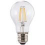 Xavax LED-Filament E27, 806lm ersetzt 60W, Glühlampe, warmweiß, klar, dimmbar