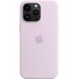 Apple iPhone 14 Pro Max Silikon Case mit MagSafe Lilac