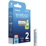 Panasonic Eneloop Micro AAA 1x2, 800mAh Ni-MH, BK-4MCDE/2BE