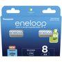 Panasonic Eneloop Mignon AA 1x8, 2000mAh Ni-MH, BK-3MCDE/8BE