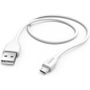 Hama 00125102 Ladekabel 1.50 m Aufrollbar  weiß