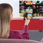 Hama Fernbedienung für TV + Button Netflix, Prime Video, Disney+, programmierba