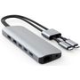 Hyper VIPER 10-in-2 USB-C Hub silber