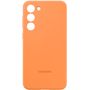 Samsung Silicone Case für Galaxy S23+ orange
