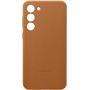 Samsung Leather Cover für Galaxy S23+ camel