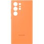 Samsung Silicone Case für Galaxy S23 Ultra orange
