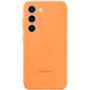 Samsung Silicone Case für Galaxy S23 orange