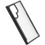 Hama Cover Metallic Frame für Samsung Galaxy S23 Ultra, transparent/schwarz