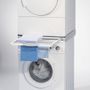 Hama Zwischenbausatz für Waschmaschinen/Trockner, integrierter Wäscheständer