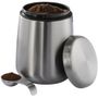 Xavax Edelstahldose für 500g Kaffeebohnen, silber