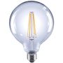 Xavax LED-Filament E27, 1055lm ersetzt 75W Globelampe, warmweiß, dimmbar