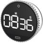 Xavax Timer Rotation digital, silber/schwarz